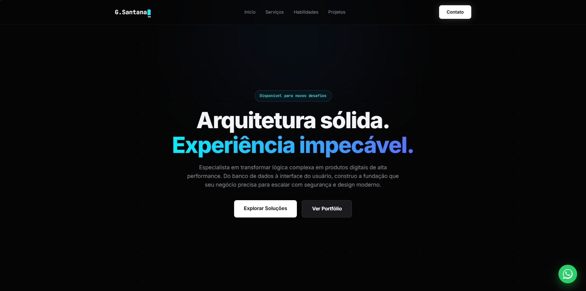 Gustavo Santana | Full Stack Developer